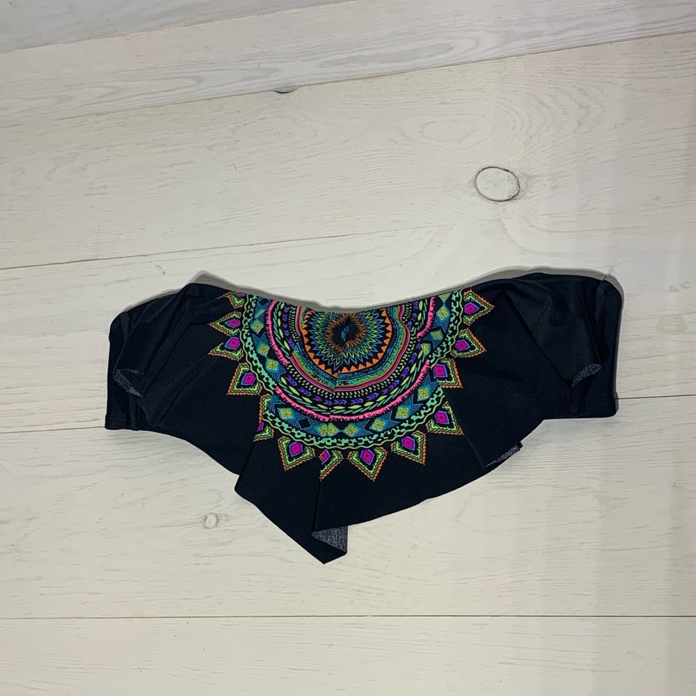 Xhilaration bandeau swum top